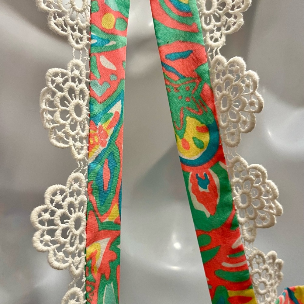 NWOT! Lilly Pulitzer Zo Dress-Sand Bar Blu Make a Splash Print. - Picture 10 of 15